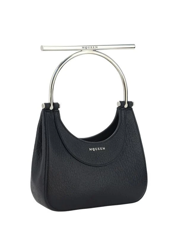 Metal Logo Handle Mini Crossbody Bag - Image 2