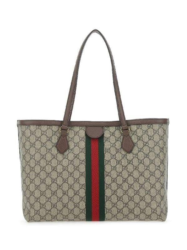 Gucci Ophidia Large Brown Tote Bags - Image 3