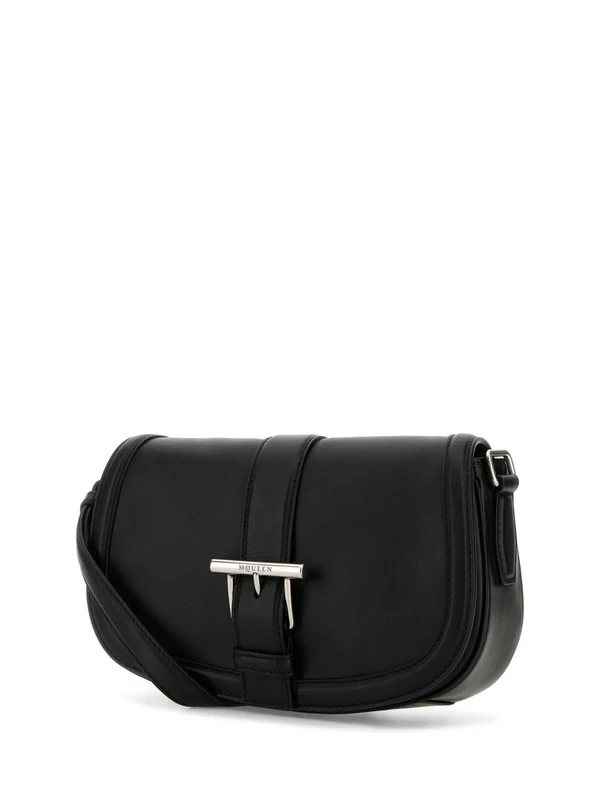 T Bar Logo Leather Cross Bag - Image 2
