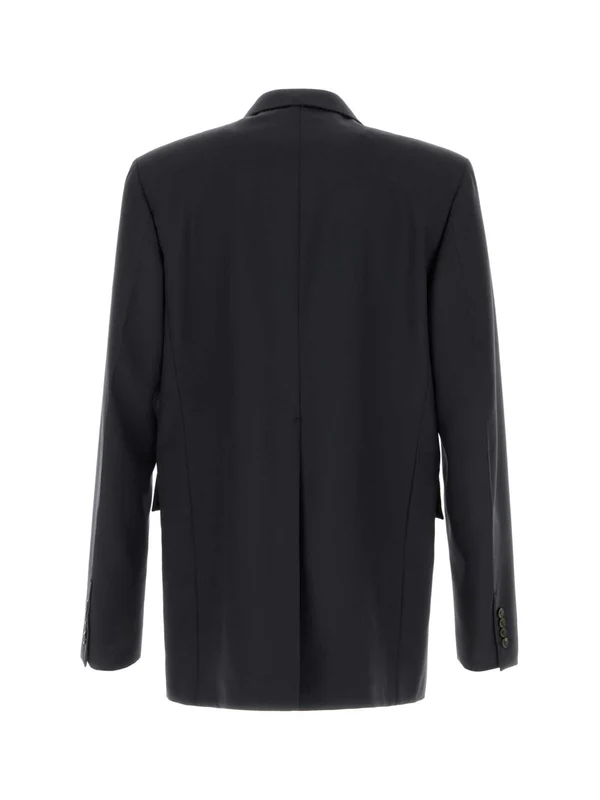 Pocket Detail Wool Tailored Jacket - Image 2