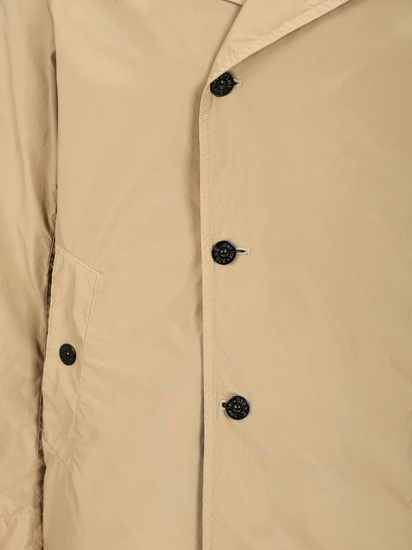 Wappen Patch Short Trench Coat - Image 4