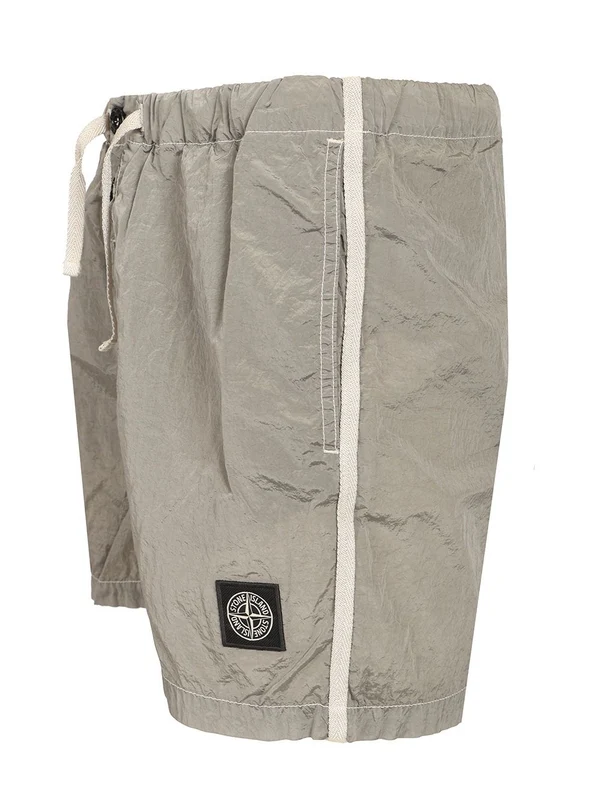 Logo Patch Nylon Swim Shorts - Image 3