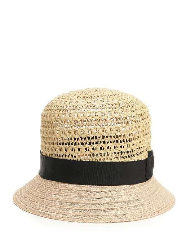 COCO-TR Raffia Bucket Hat - Image 3