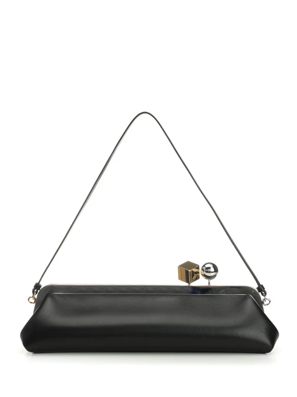 SALON Leather Clutch Bag - Image 3