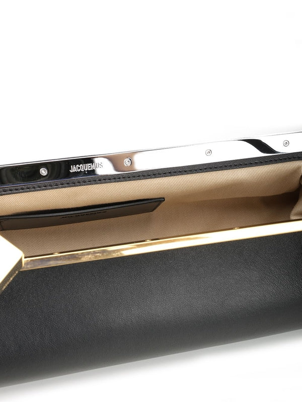 SALON Leather Clutch Bag - Image 4