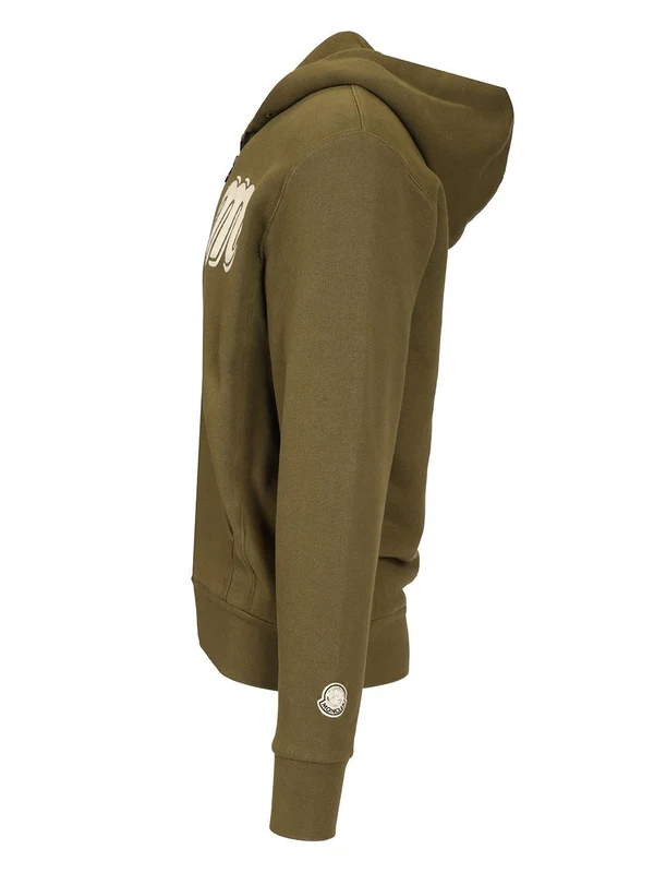 MERCEDES-BENZ Logo Patch Zip-up Hoodie - Image 3