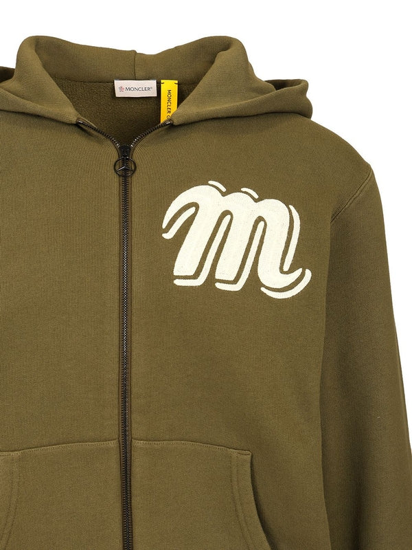 MERCEDES-BENZ Logo Patch Zip-up Hoodie - Image 4
