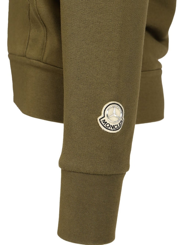 MERCEDES-BENZ Logo Patch Zip-up Hoodie - Image 5