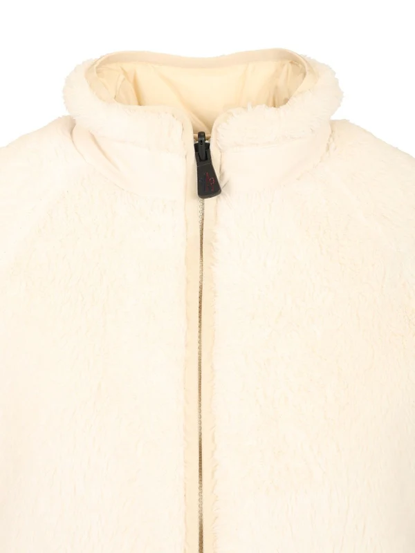 Teddy Logo Patch Zip-up Jacket - Image 5