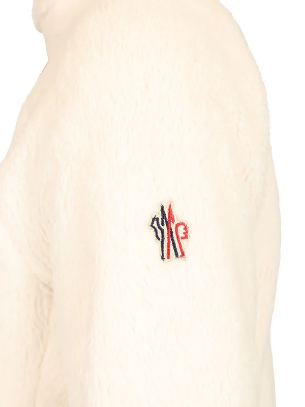 Teddy Logo Patch Zip-up Jacket - Image 6