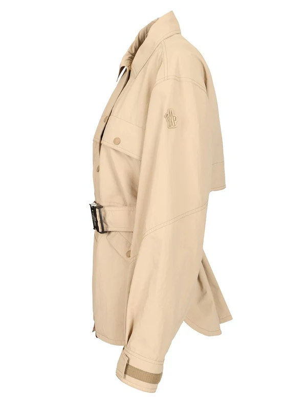 KAENG Logo Patch Shirt Jacket - Image 3