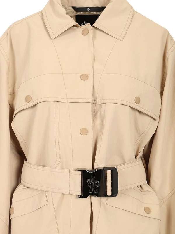 KAENG Logo Patch Shirt Jacket - Image 4