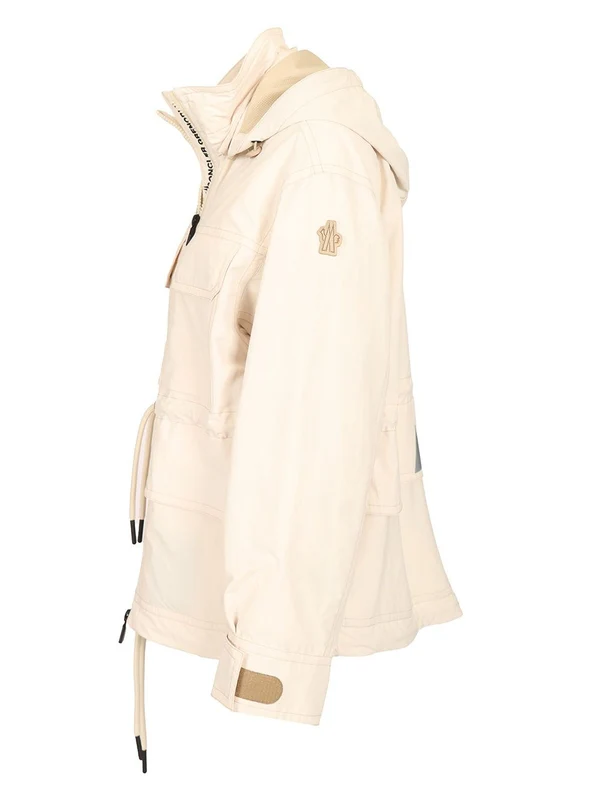 NIMBA Logo Patch Short Parka - Image 3