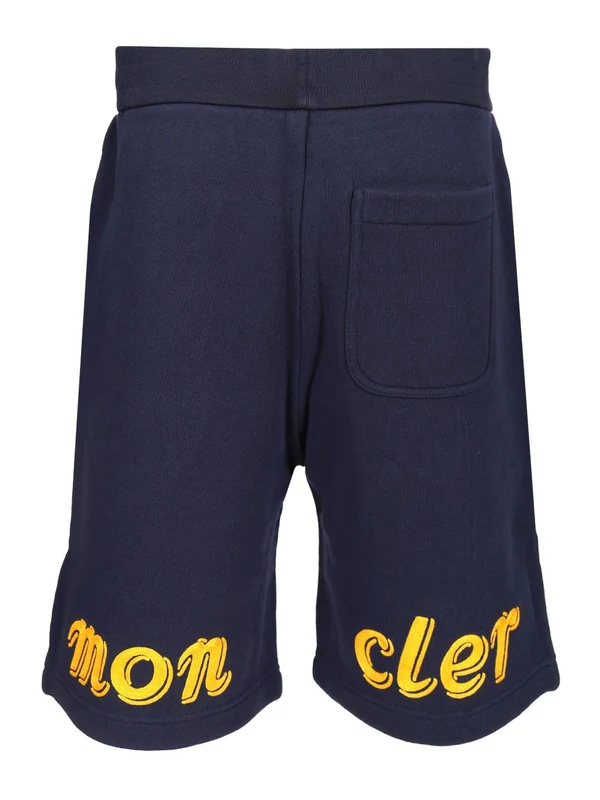 MERCEDES-BENZ Logo Patch Cotton Shorts - Image 2