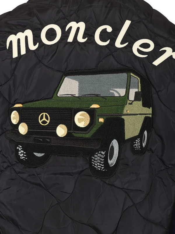 MERCEDES-BENZ Logo Patch V-neck Cardigan - Image 6