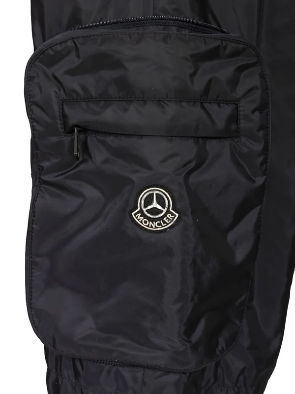 MERCEDES-BENZ Logo Patch Cargo Shorts - Image 4