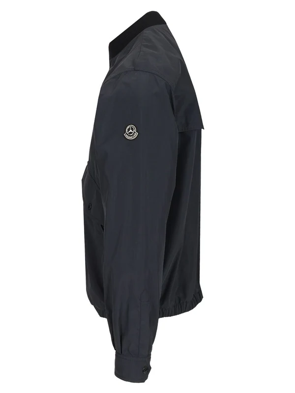 TATENEN Logo Patch Bomber Jacket - Image 3