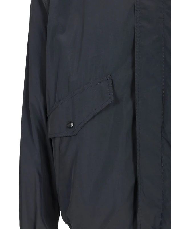 TATENEN Logo Patch Bomber Jacket - Image 4