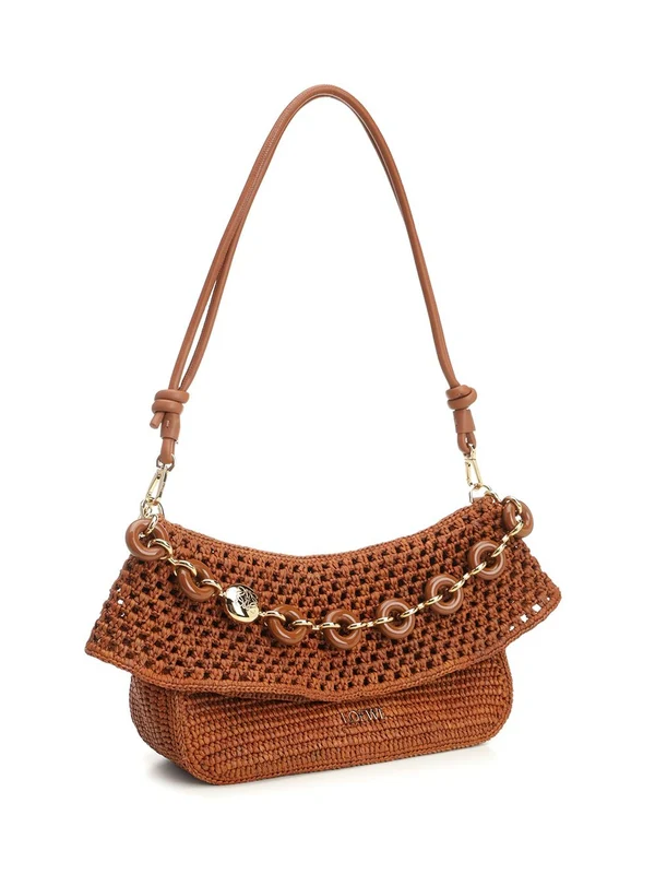 OLA Small Raffia Shoulder Bag - Image 2