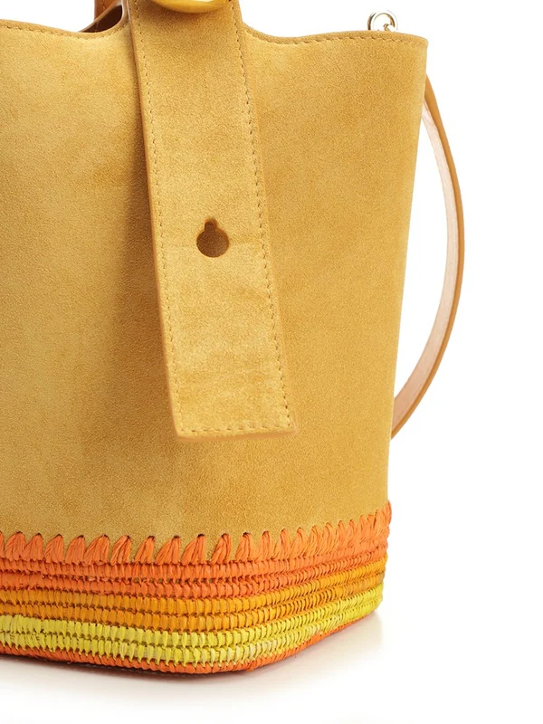 Pebble Mini Leather Bucket Bag - Image 5