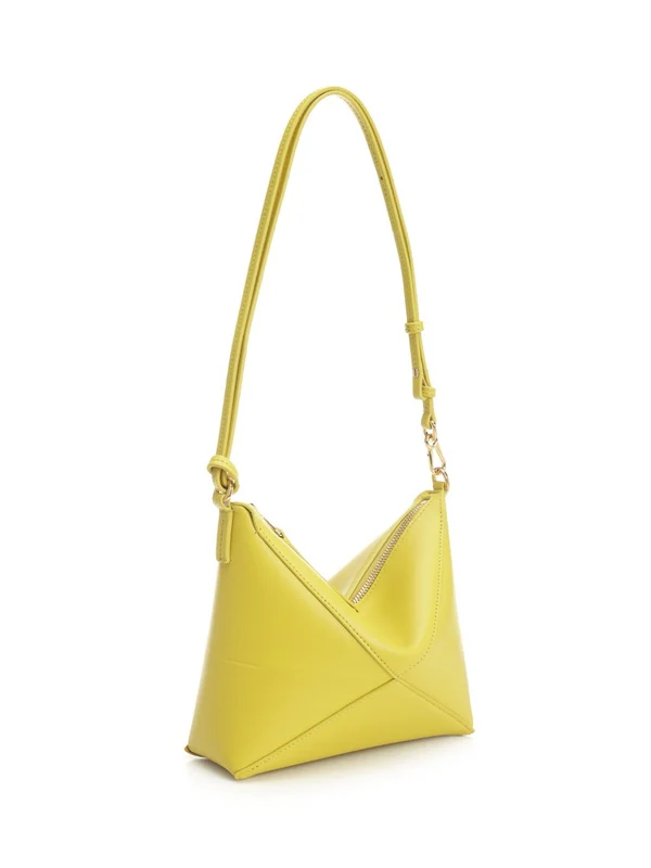 Puzzle Fold Leather Shoulder Bag - Image 2