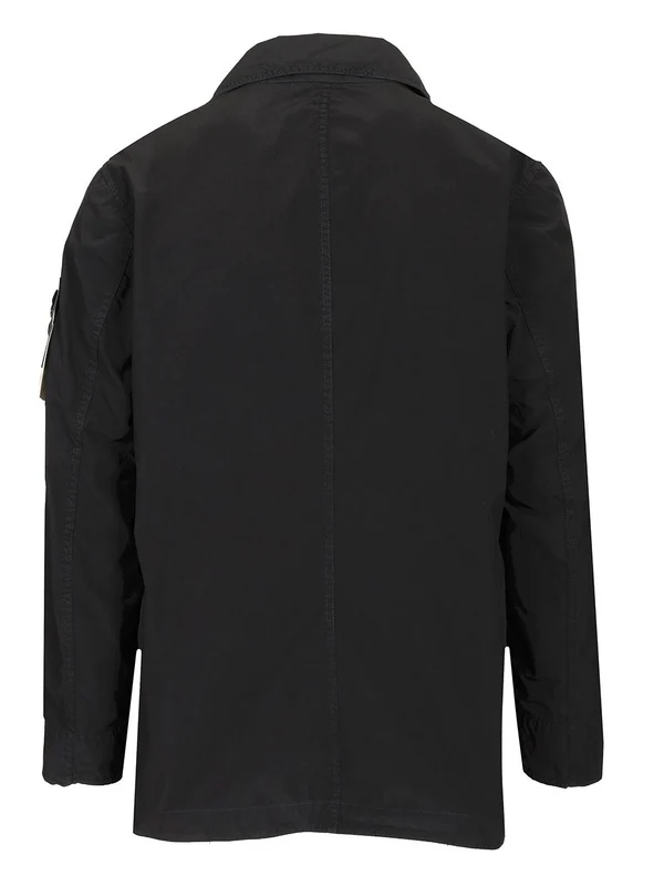 Wappen Patch Short Trench Coat - Image 2