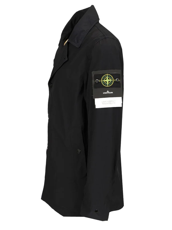 Wappen Patch Short Trench Coat - Image 3
