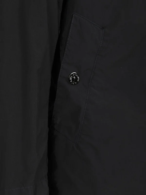 Wappen Patch Short Trench Coat - Image 5