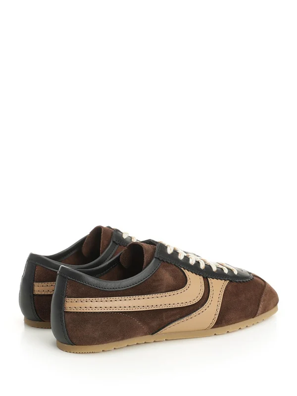 Suede Low-Top Sneakers - Image 3