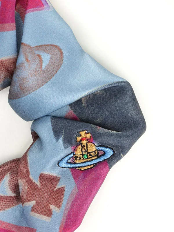 Logo Silk Scrunchie - Image 2