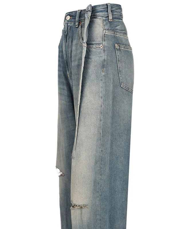 AGED Wide Denim Pants - Image 3