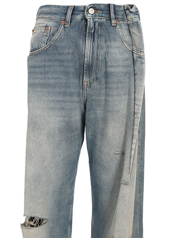 AGED Wide Denim Pants - Image 4