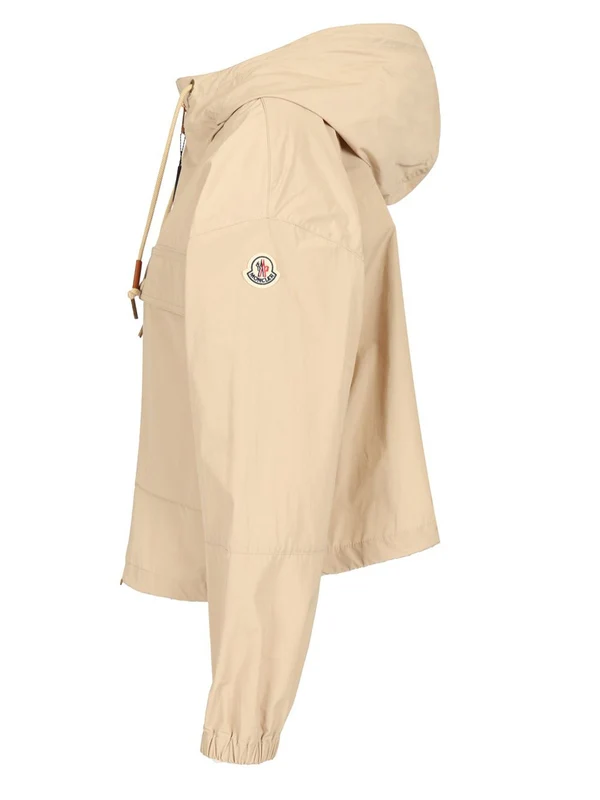 SAUVAN Logo Patch Short Parka - Image 3