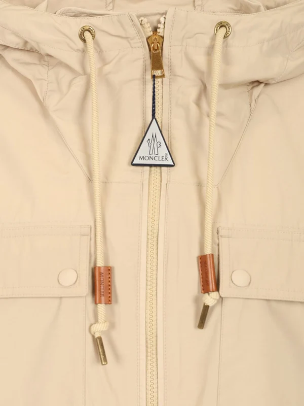 SAUVAN Logo Patch Short Parka - Image 4
