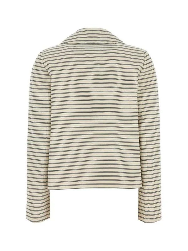 Stripe Double Cotton Jacket - Image 2