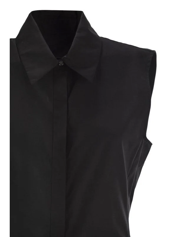 Keras Sleeveless Poplin Cotton Dress - Image 4