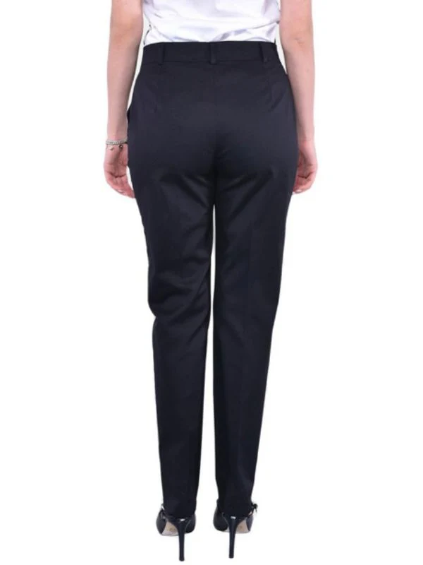 Straight Cotton Tailored Pants - Image 2