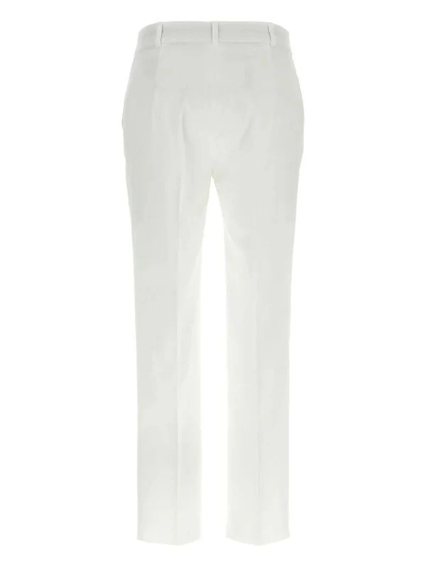 Straight Cotton Tailored Pants - Image 2