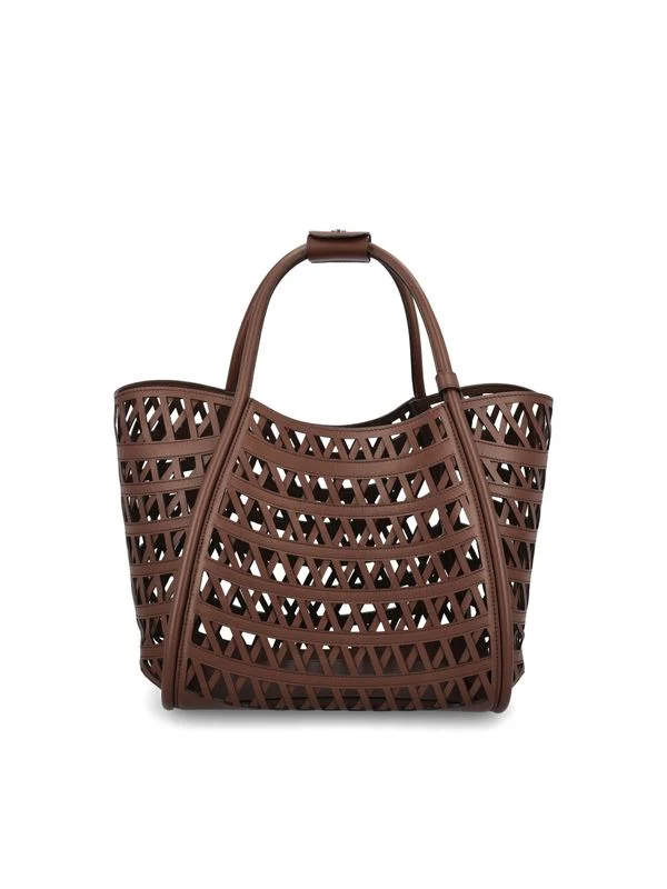 Marine Woven Small Tote Bag - Image 2