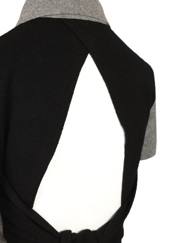 Open-Back Wool-Cashmere Polo Shirt - Image 5