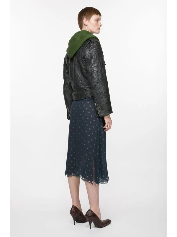 Layered Mesh Asymmetric Skirt - Image 4