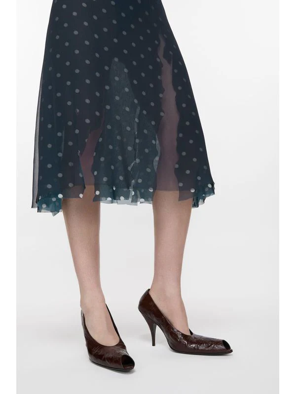 Layered Mesh Asymmetric Skirt - Image 5