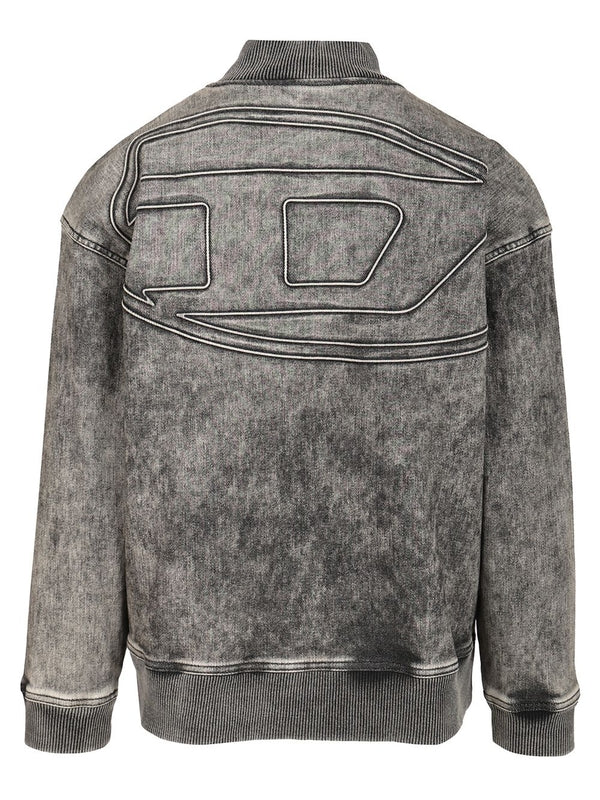D-CARLY Zip-Up Denim Jacket - Image 2