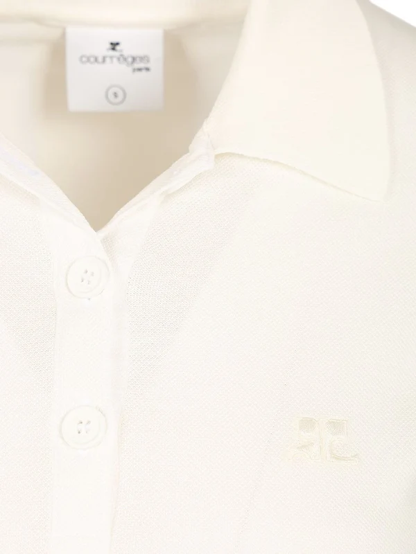 Polo Collar Mini Dress - Image 4