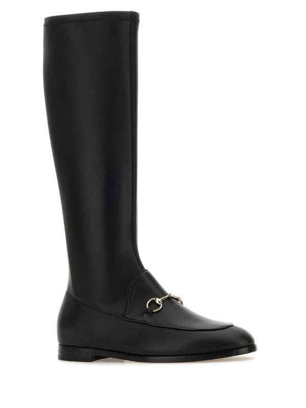 Gucci Black High Boots - Image 2