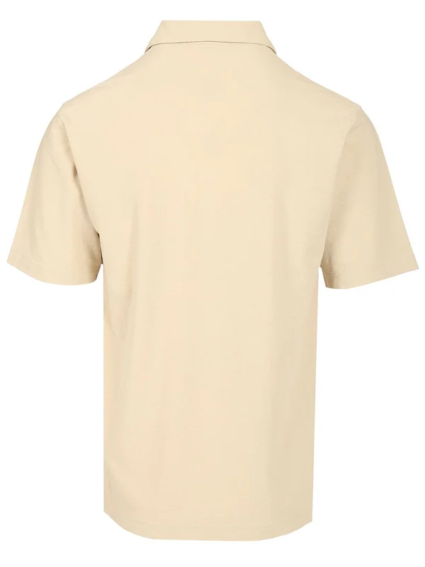 Logo Patch Cotton Polo Shirt - Image 2