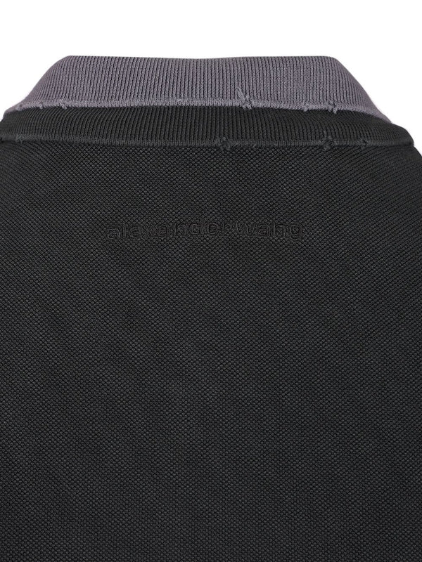 Layered Shrunken Polo Shirt - Image 5