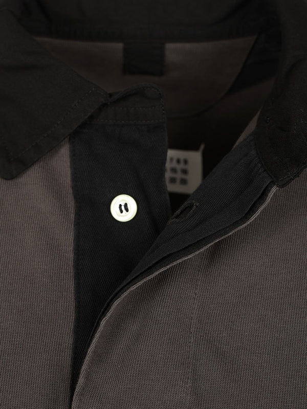 Back Stitch Cotton Polo Shirt - Image 5