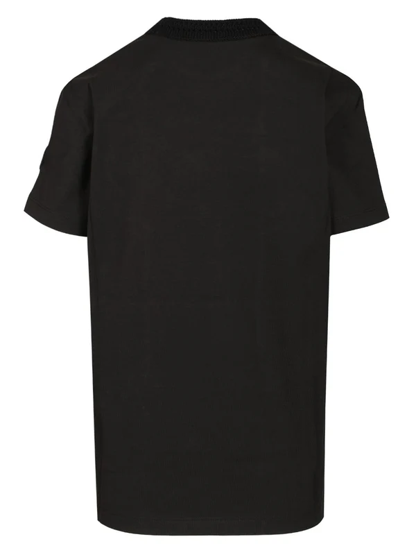 Crochet Detail Short-Sleeve T-Shirt - Image 2