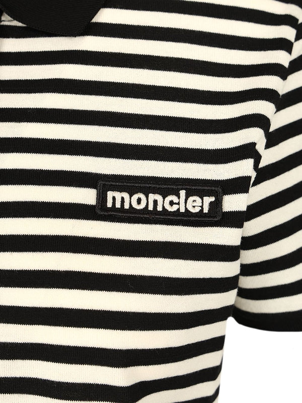 Logo Patch Striped Polo Shirt - Image 3